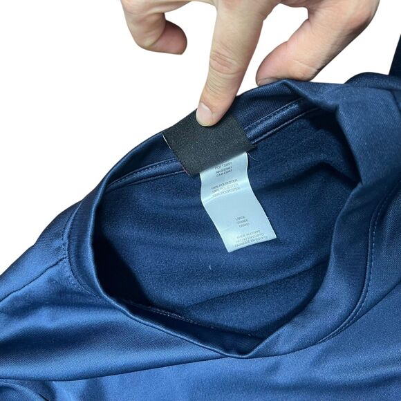 Seattle Seahawks NFL Combine Authentic Training Crew Sweatshirt Navy Green Large - Picture 5 of 8